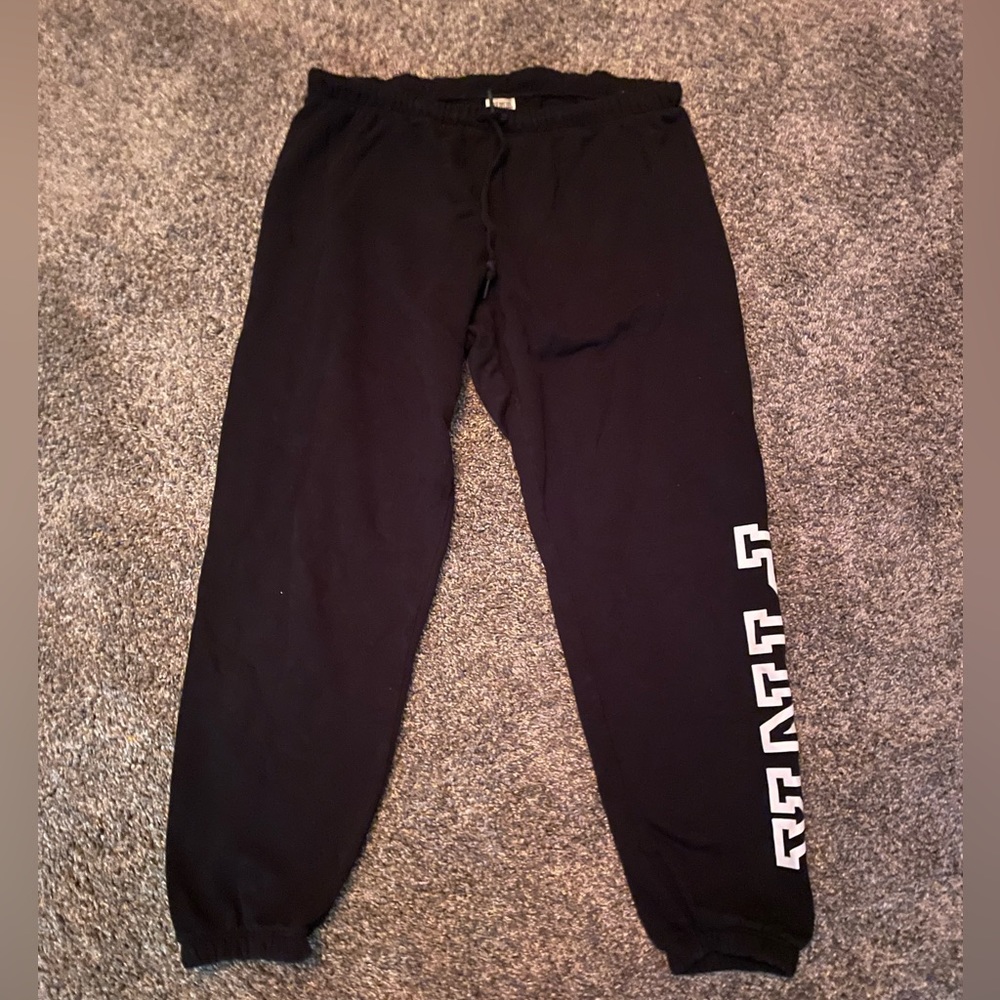 Black Sweats from Pink